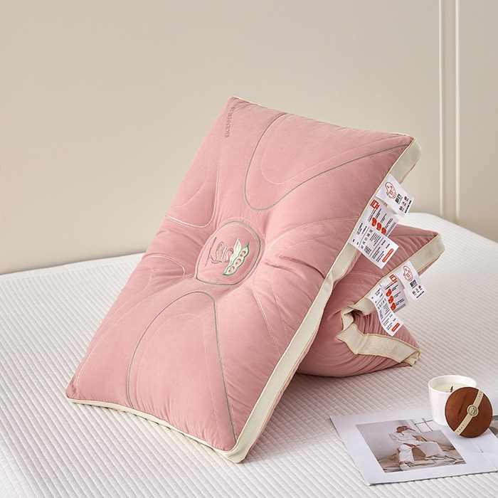 91家纺网 家纺一手货源 找家纺 （总）蝶飞舞 2025新款高档款大豆护颈枕枕头枕芯护颈助眠枕