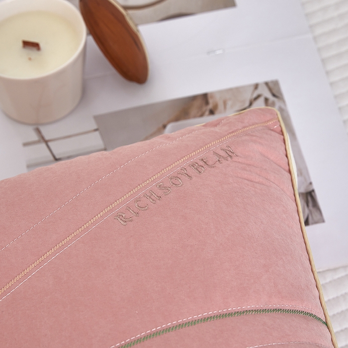 91家纺网 家纺一手货源 找家纺 （总）蝶飞舞 2025新款高档款大豆护颈枕枕头枕芯护颈助眠枕