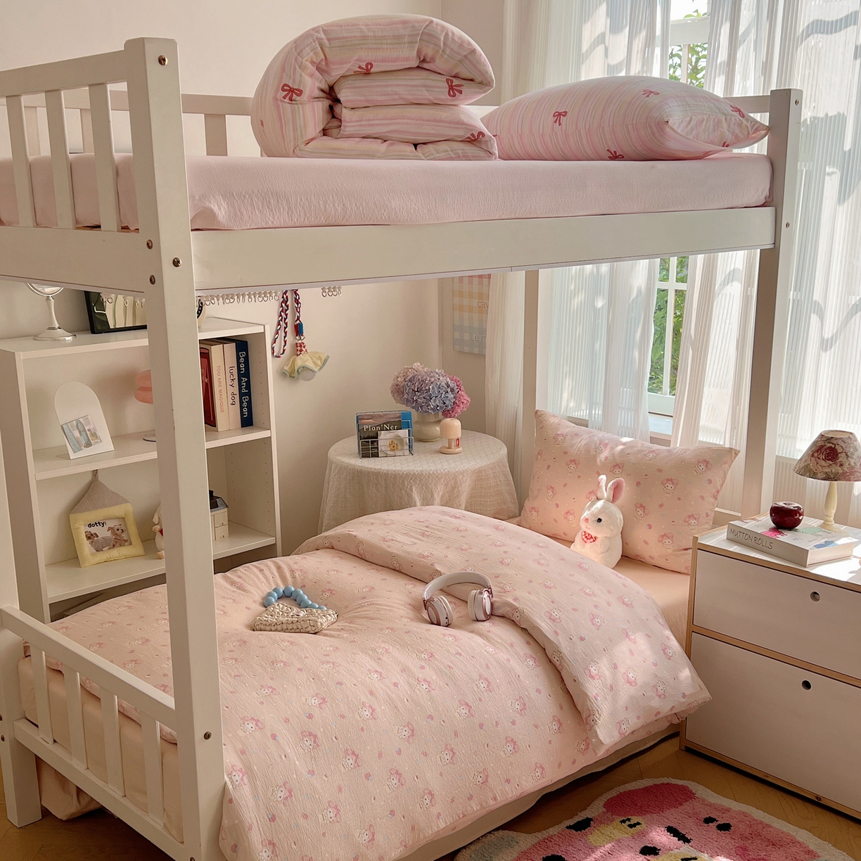 繁花家居 2025新款木棉爆款学生床三件套四件套跑量款 冰淇淋美蒂