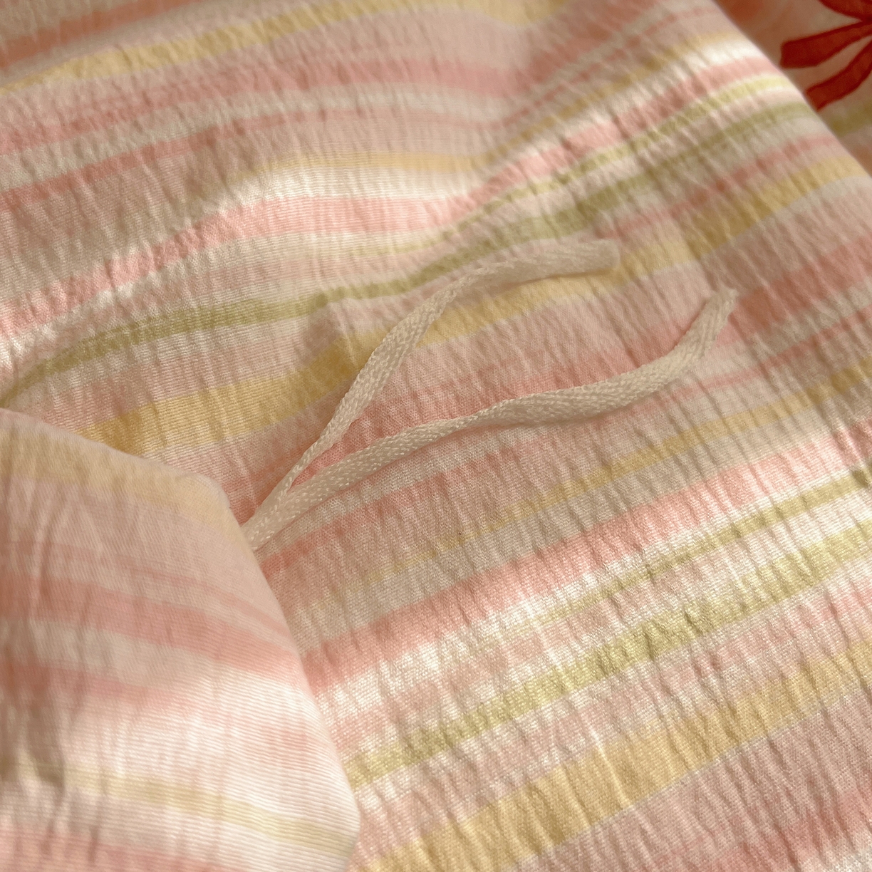 91家纺网 家纺一手货源 找家纺 繁花家居 2025新款木棉爆款学生床三件套四件套跑量款 粉黛佳人