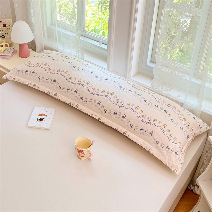 91家纺网 家纺一手货源 找家纺 梦舒羽 2025新款云感双层纱印花双人枕套情侣1.5m枕芯套1.8床枕头 汽车世界