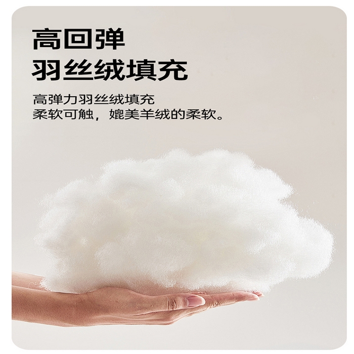 91家纺网 家纺一手货源 找家纺 （总）蝶飞舞 2025新款枕芯透气针织棉3D按摩蜂窝枕头枕芯 48*74cm