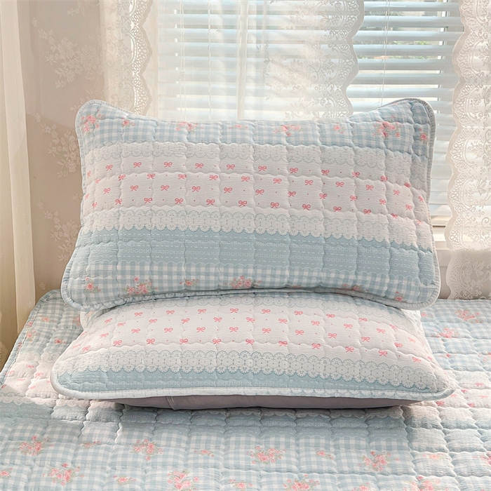 91家纺网 家纺一手货源 找家纺 梦舒羽 2025新款云感双层纱夹棉床褥床护垫床垫保护垫学生宿舍专用三件套 浮生若梦