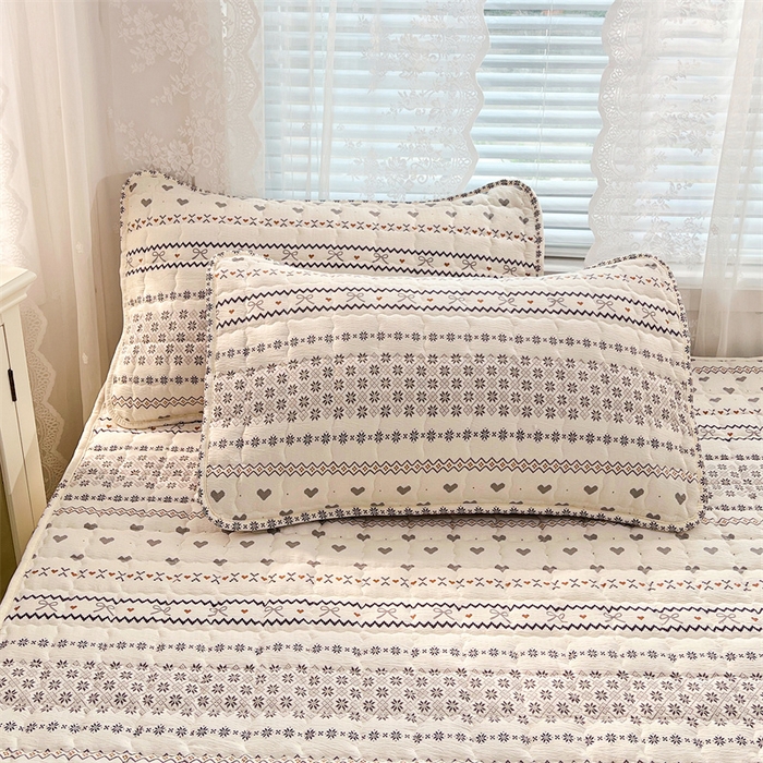 91家纺网 家纺一手货源 找家纺 梦舒羽 2025新款云感双层纱夹棉床褥床护垫床垫保护垫学生宿舍专用三件套 遇见浪漫