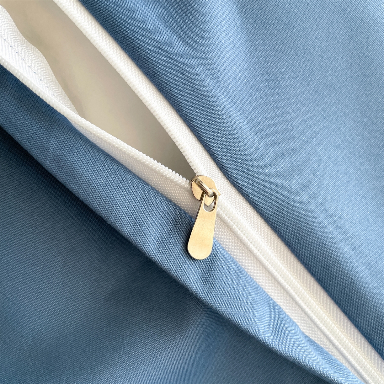 91家纺网 家纺一手货源 找家纺 （总）小久久（小九九） 2025新款亲肤水洗棉麻绳款学生三件套-安琪系列