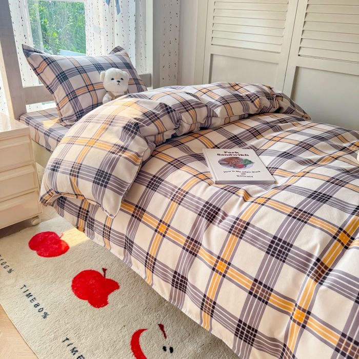 91家纺网 家纺一手货源 找家纺 简冠 开学季2025植物羊绒学生宿舍上下铺学生三件套学生床垫被子被芯大礼包 半夏时光