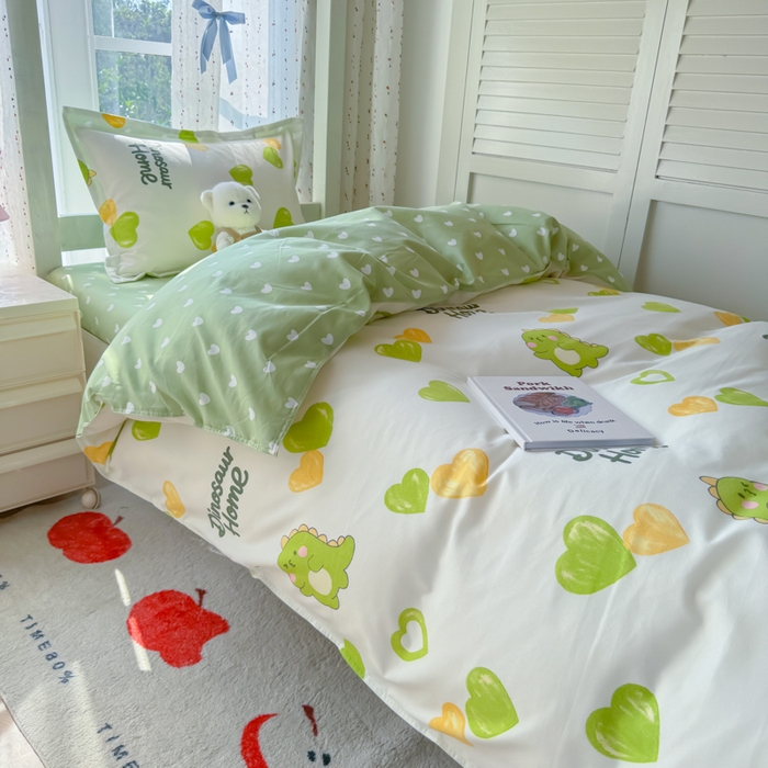 91家纺网 家纺一手货源 找家纺 简冠 开学季2025植物羊绒学生宿舍上下铺学生三件套学生床垫被子被芯大礼包 憧憬