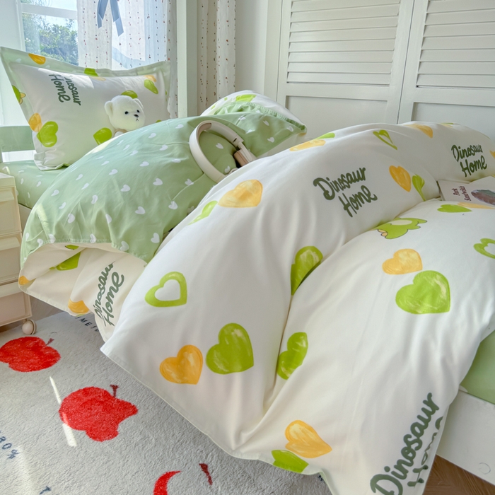 91家纺网 家纺一手货源 找家纺 简冠 开学季2025植物羊绒学生宿舍上下铺学生三件套学生床垫被子被芯大礼包 憧憬