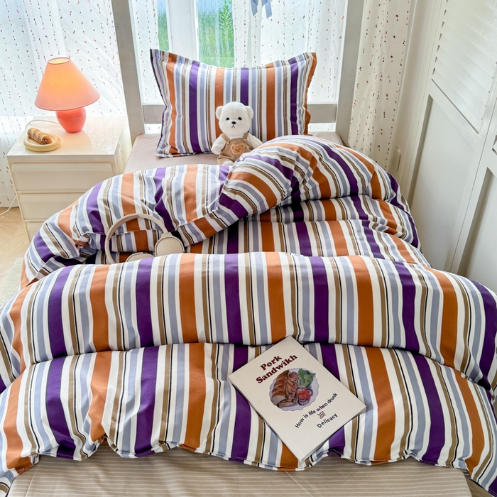 91家纺网 家纺一手货源 找家纺 简冠 开学季2025植物羊绒学生宿舍上下铺学生三件套学生床垫被子被芯大礼包 灵动卓影