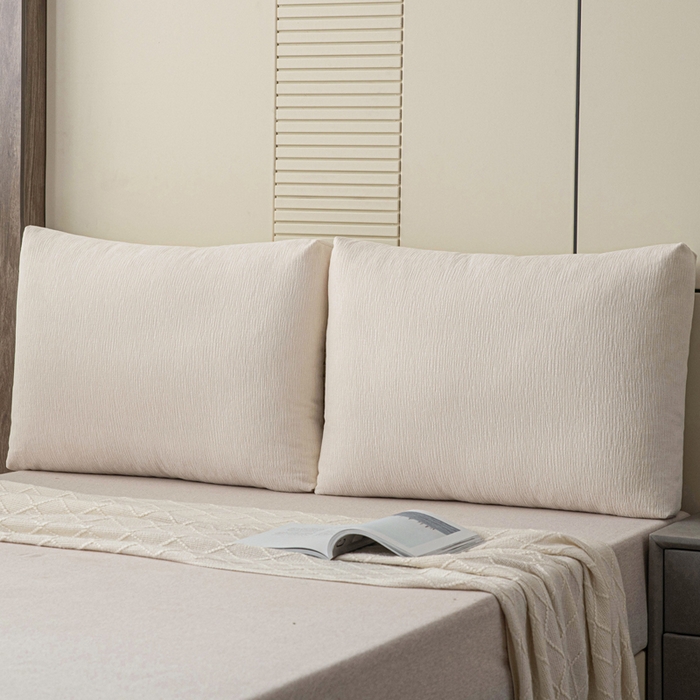 91家纺网 家纺一手货源 找家纺 （总）美达人 2025新款珍珠棉雪尼尔立体面包靠背床头靠垫大靠背沙发抱枕飘窗阳台靠枕