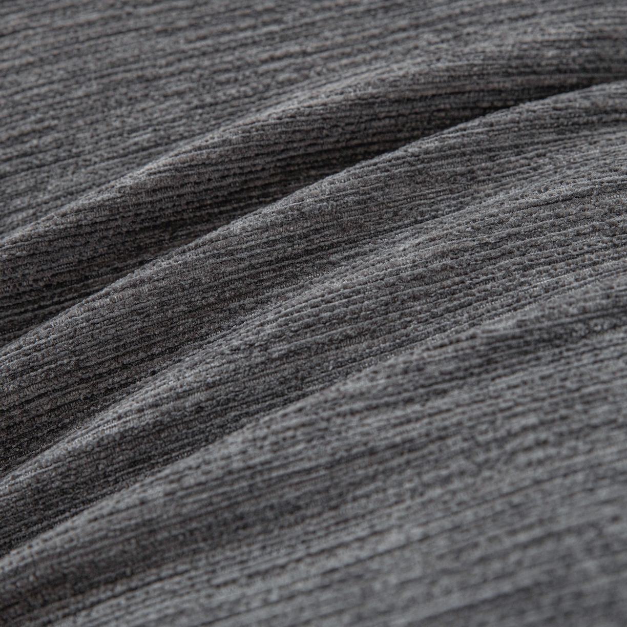 91家纺网 家纺一手货源 找家纺 美达人 2025新款珍珠棉雪尼尔立体面包靠背床头靠垫大靠背沙发抱枕飘窗阳台靠枕 雪尼尔-立体面包-炭黑