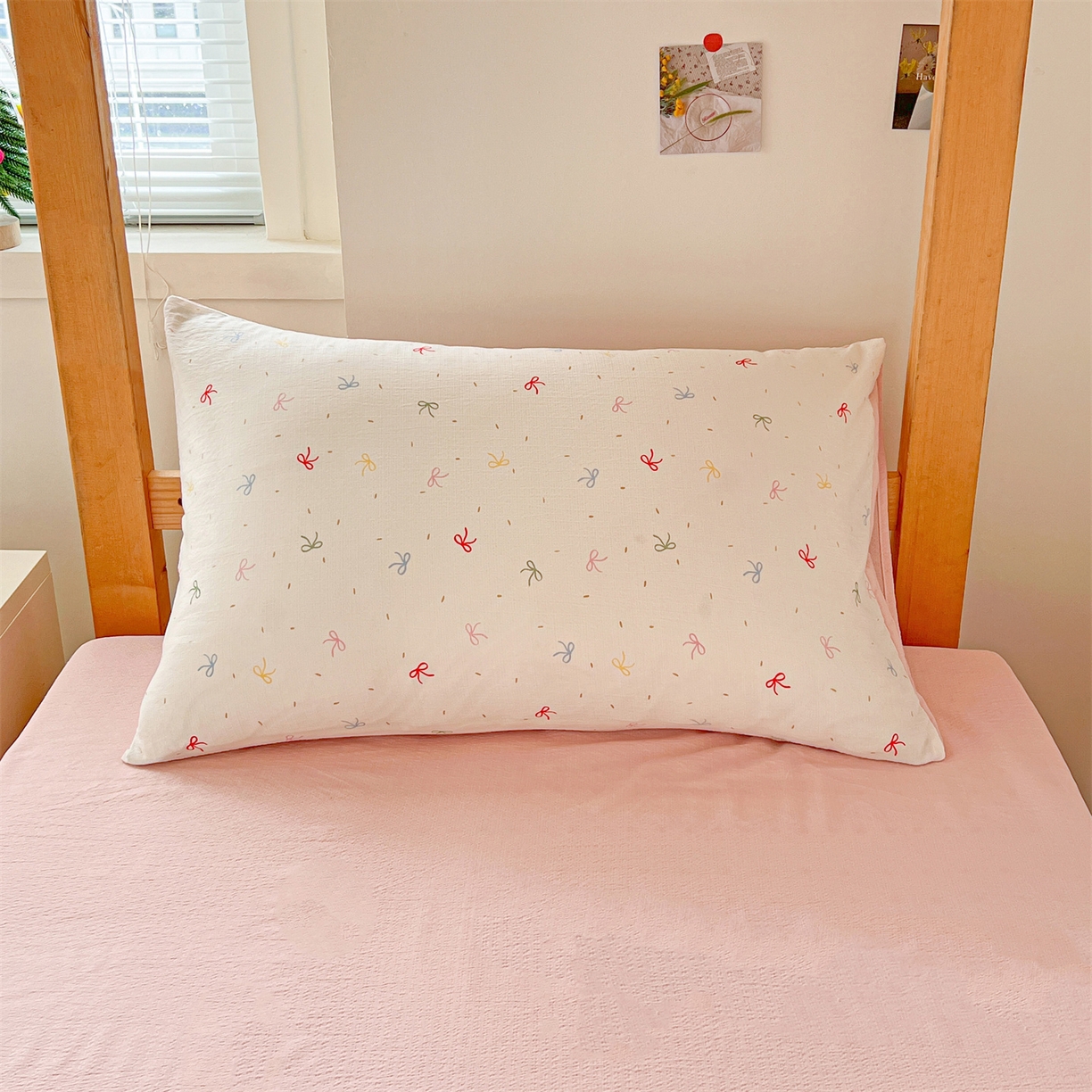 91家纺网 家纺一手货源 找家纺 （总）名兮家居 2025新款皱皱棉学生床宿舍上下铺三件套六件套