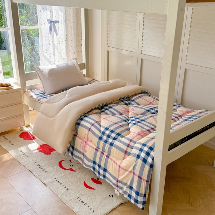 91家纺网 家纺一手货源 找家纺 （总）简冠家纺 2025新款羽丝棉学生床垫床褥床护垫学生被芯冬被被子春秋被