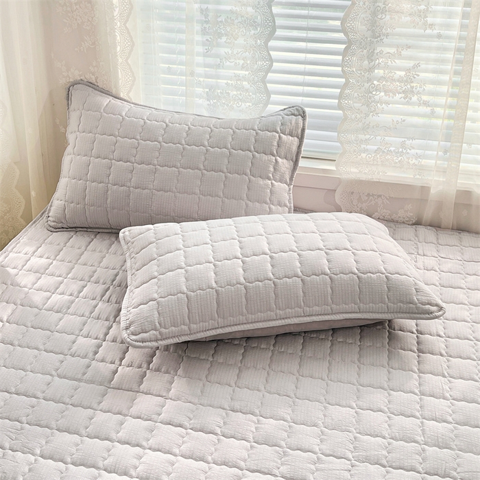 91家纺网 家纺一手货源 找家纺 （总）梦舒羽 2025新款云感双层纱夹棉枕套宿舍单人枕芯套一对装加厚枕头套