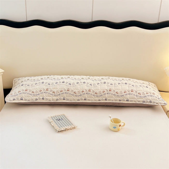 91家纺网 家纺一手货源 找家纺 梦舒羽 2025新款云感双层纱夹棉双人枕套情侣1.5m枕芯套1.8床加厚枕头套 汽车世界