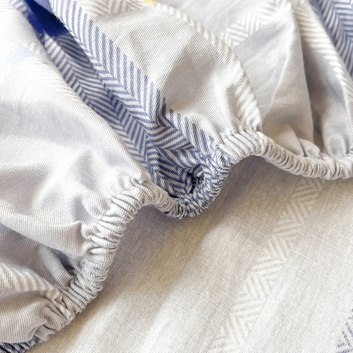 91家纺网 家纺一手货源 找家纺 莱通家纺 2025春夏新款12868纯棉印花学生单床笠 床笠单件（商家提供买家秀） 英伦风