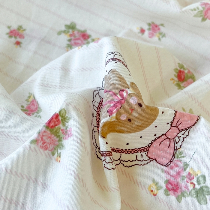 91家纺网 家纺一手货源 找家纺 莱通家纺 2025春夏新款12868纯棉印花学生单床笠 床笠单件（商家提供买家秀） 云朵相馆