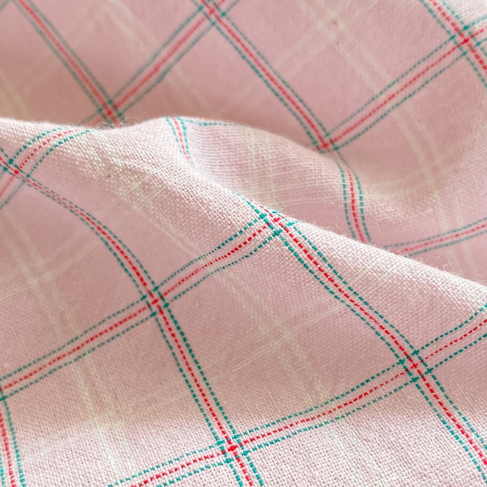 91家纺网 家纺一手货源 找家纺 寐居家纺 2025新款亲肤舒适全棉纯棉色织水洗棉学生三件套 哈曼-粉