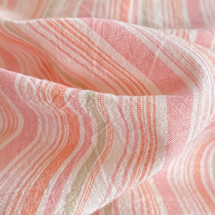 91家纺网 家纺一手货源 找家纺 寐居家纺 2025新款亲肤舒适全棉纯棉色织水洗棉学生三件套 布丁-粉