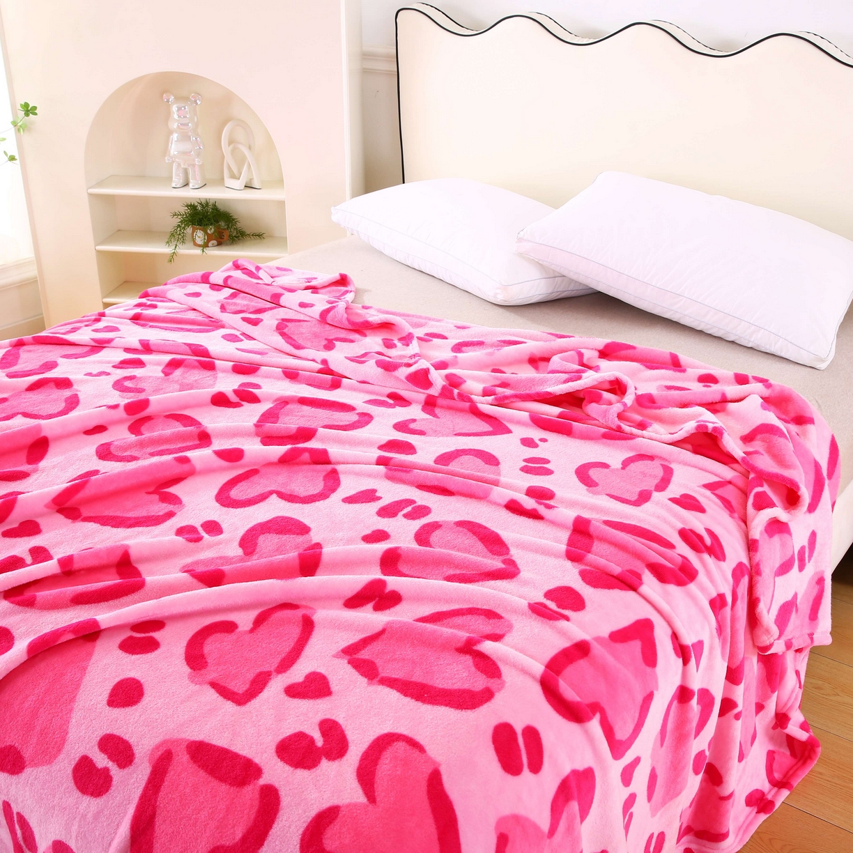 91家纺网 家纺一手货源 找家纺 （总）璐维斯 2025新款直播260g法莱绒毯子牛奶绒印花毛毯沙发巾沙发毯跨境外贸