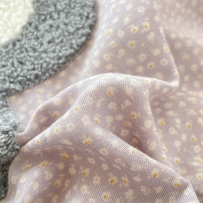 91家纺网 家纺一手货源 找家纺 （总）寐居家纺 2025新款全棉纯棉A类双层纱拼接毛巾绣花四件套