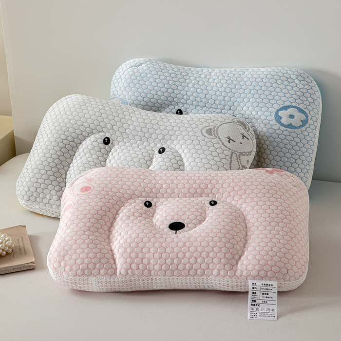 大熊枕芯 2025新款AB版冰豆豆小熊儿童枕枕头枕芯 组合图仅供展示