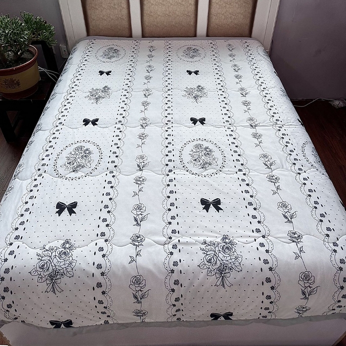 91家纺网 家纺一手货源 找家纺 （总）歌历斯家纺 2025新款凉感丝夏被清仓亏本处理印花夏被学生夏被被子被芯颜色随机