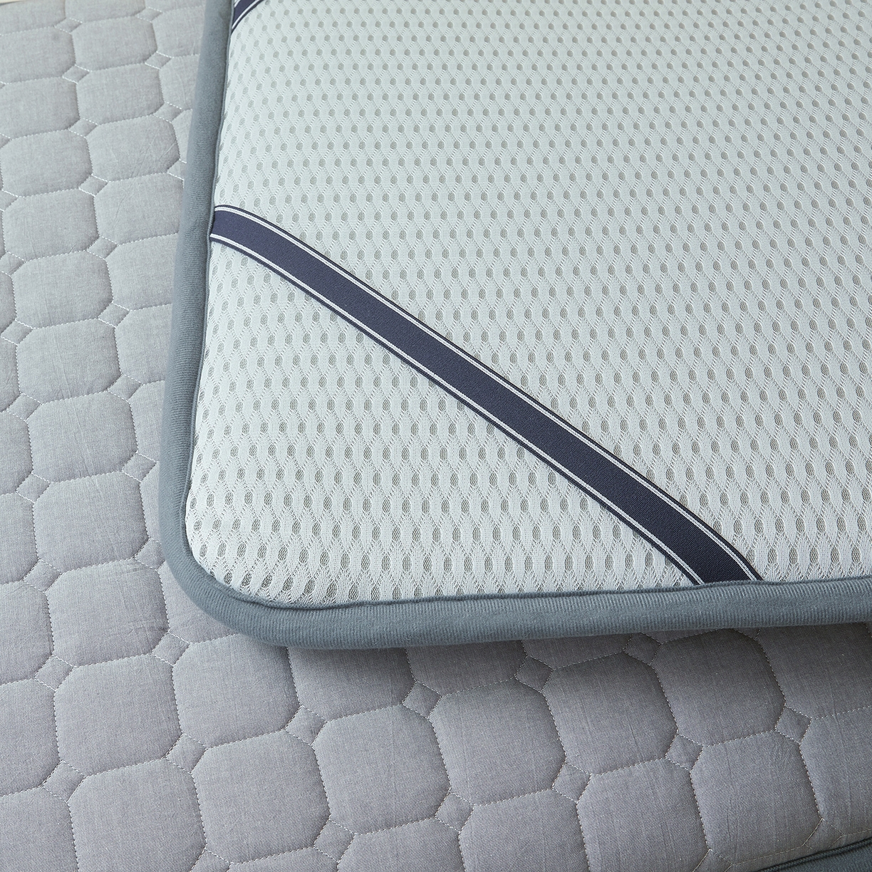 91家纺网 家纺一手货源 找家纺 （总）丽诺床垫 2025新款全棉色织棉花学生床垫