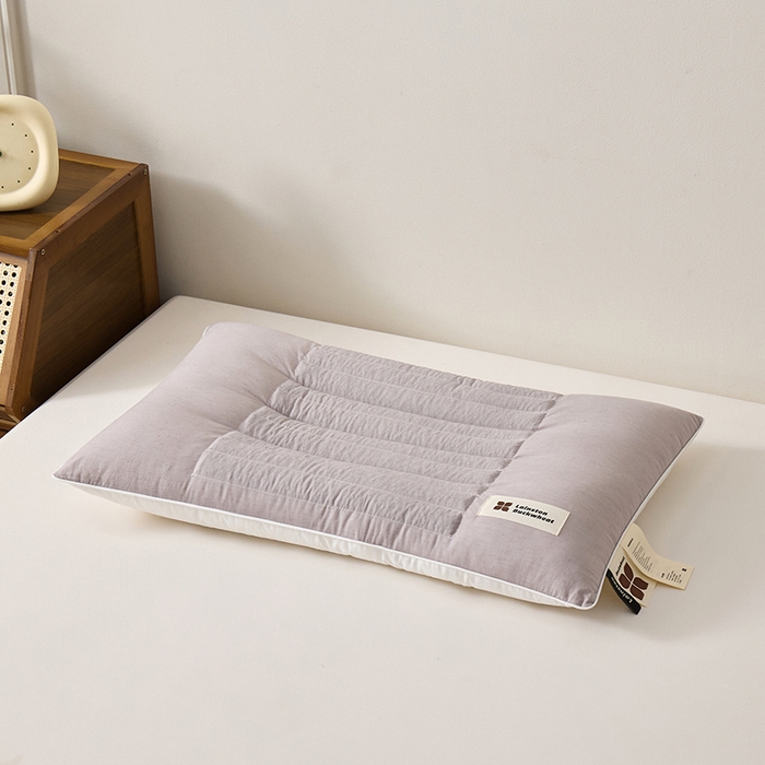 91家纺网 家纺一手货源 找家纺 （总）圣之寐 2025新款草本苦荞健康睡眠护颈枕头枕芯