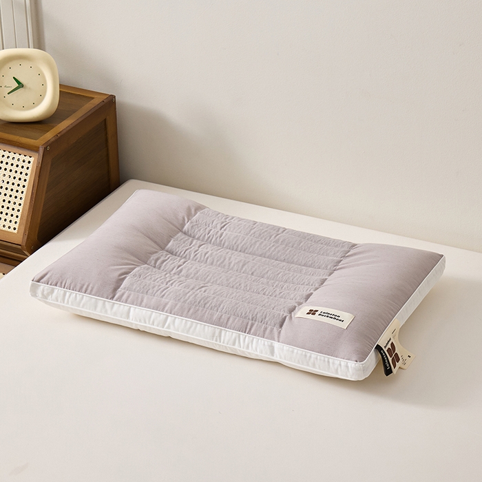 91家纺网 家纺一手货源 找家纺 （总）圣之寐 2025新款草本苦荞健康睡眠护颈枕头枕芯