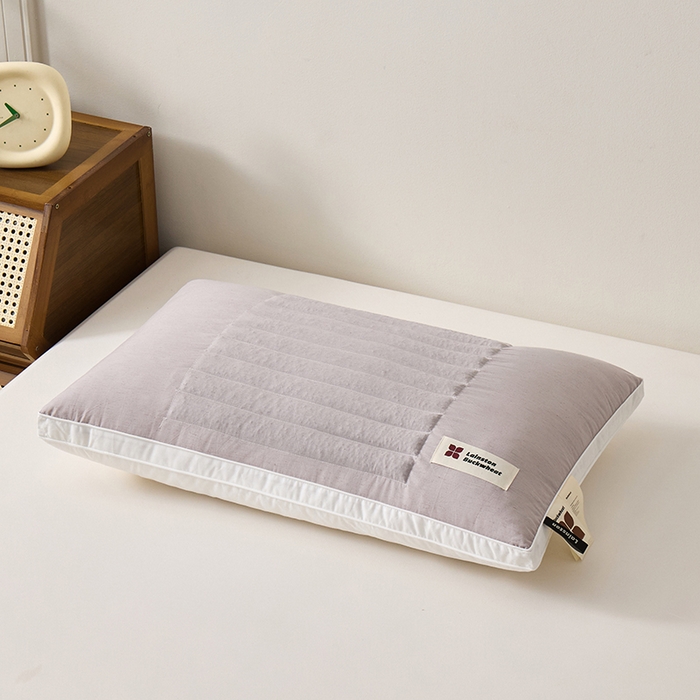 91家纺网 家纺一手货源 找家纺 （总）圣之寐 2025新款草本苦荞健康睡眠护颈枕头枕芯