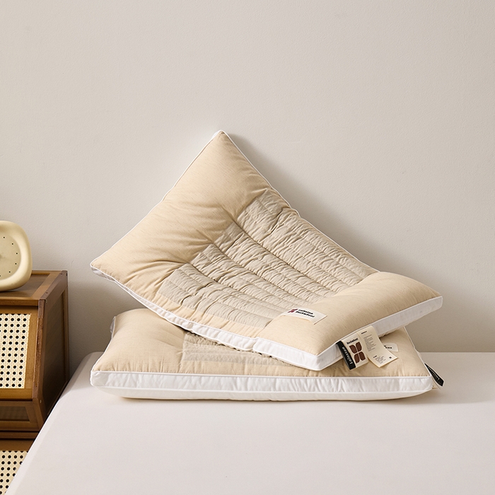 91家纺网 家纺一手货源 找家纺 （总）圣之寐 2025新款草本苦荞健康睡眠护颈枕头枕芯