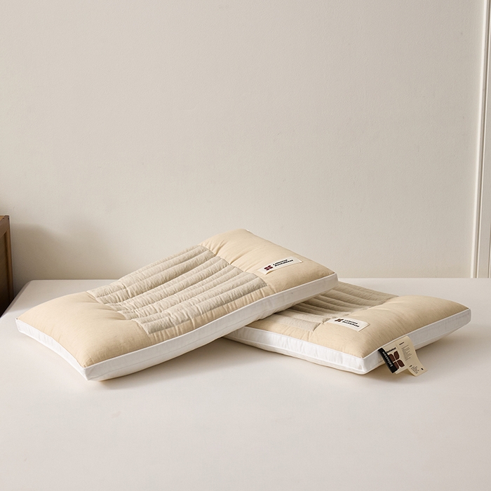 91家纺网 家纺一手货源 找家纺 （总）圣之寐 2025新款草本苦荞健康睡眠护颈枕头枕芯