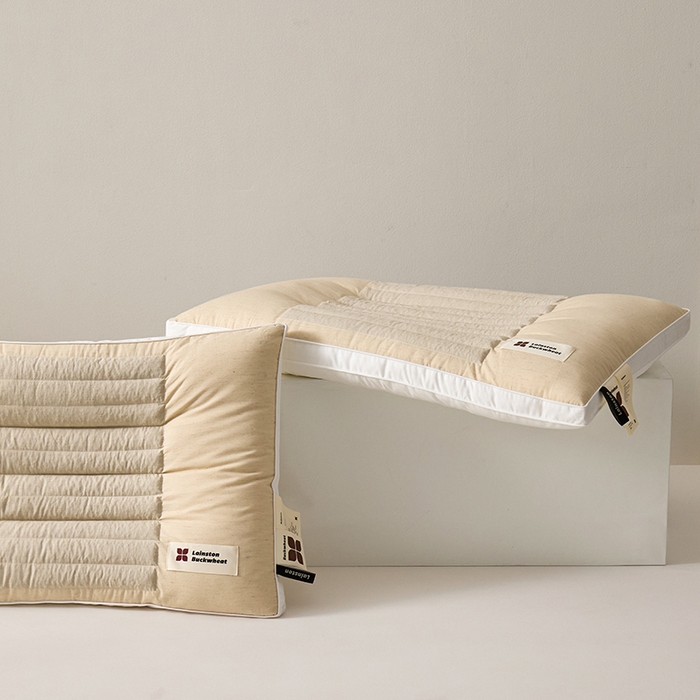 91家纺网 家纺一手货源 找家纺 （总）圣之寐 2025新款草本苦荞健康睡眠护颈枕头枕芯