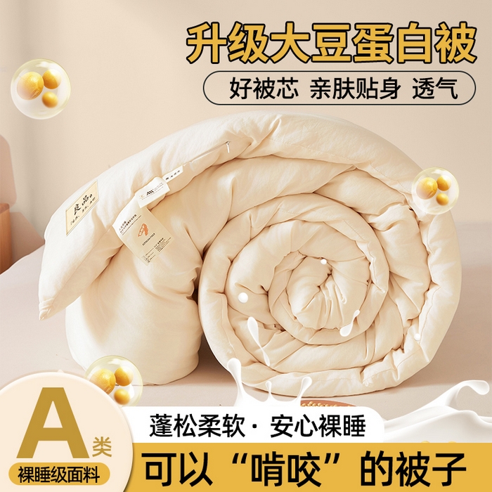 91家纺网 家纺一手货源 找家纺 （总）仁凯家纺 2025新款A类良品大豆被 春秋被 冬被 夏凉被 学生被（提供买家秀检测报告）