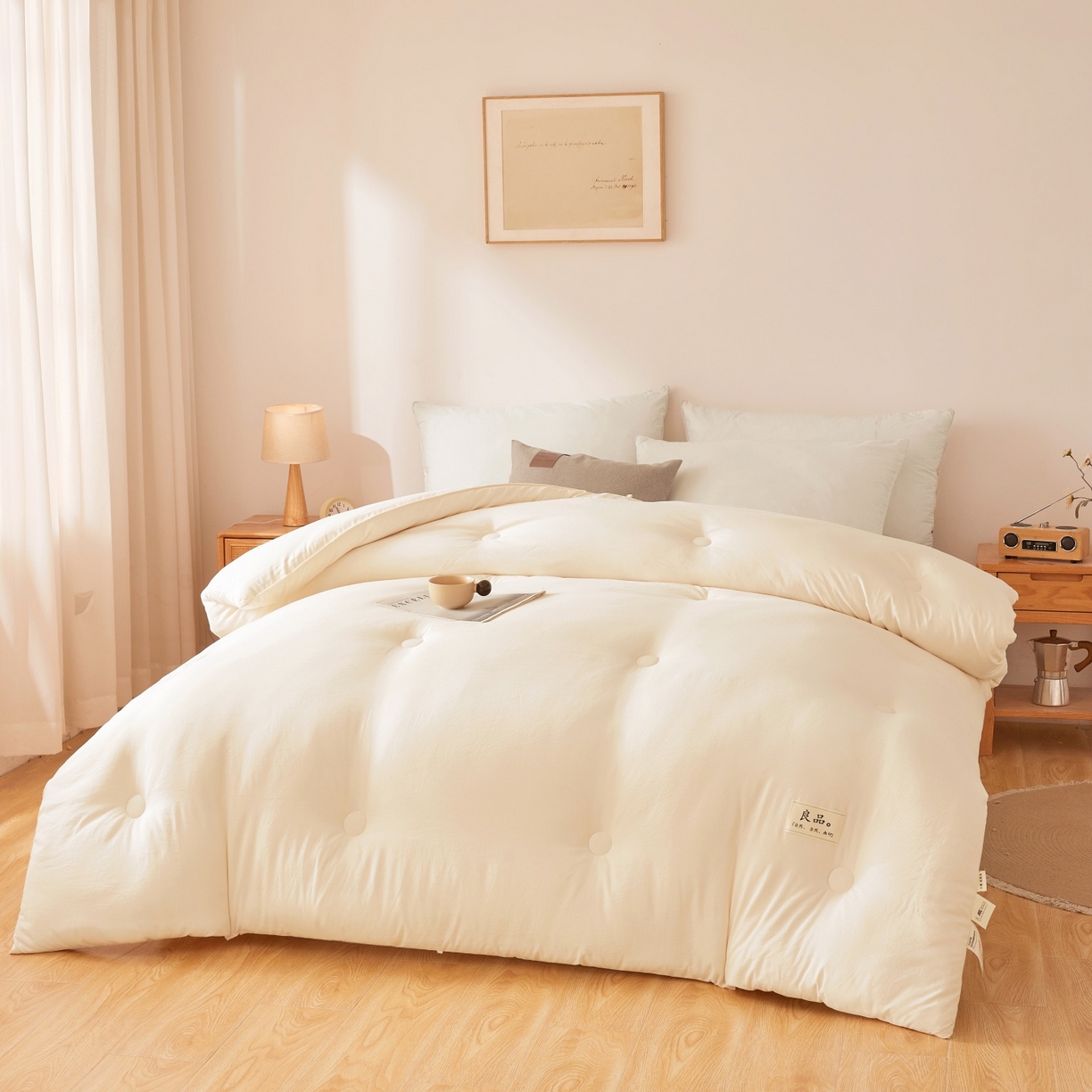 91家纺网 家纺一手货源 找家纺 （总）仁凯家纺 2025新款A类良品大豆被 春秋被 冬被 夏凉被 学生被（提供买家秀检测报告）