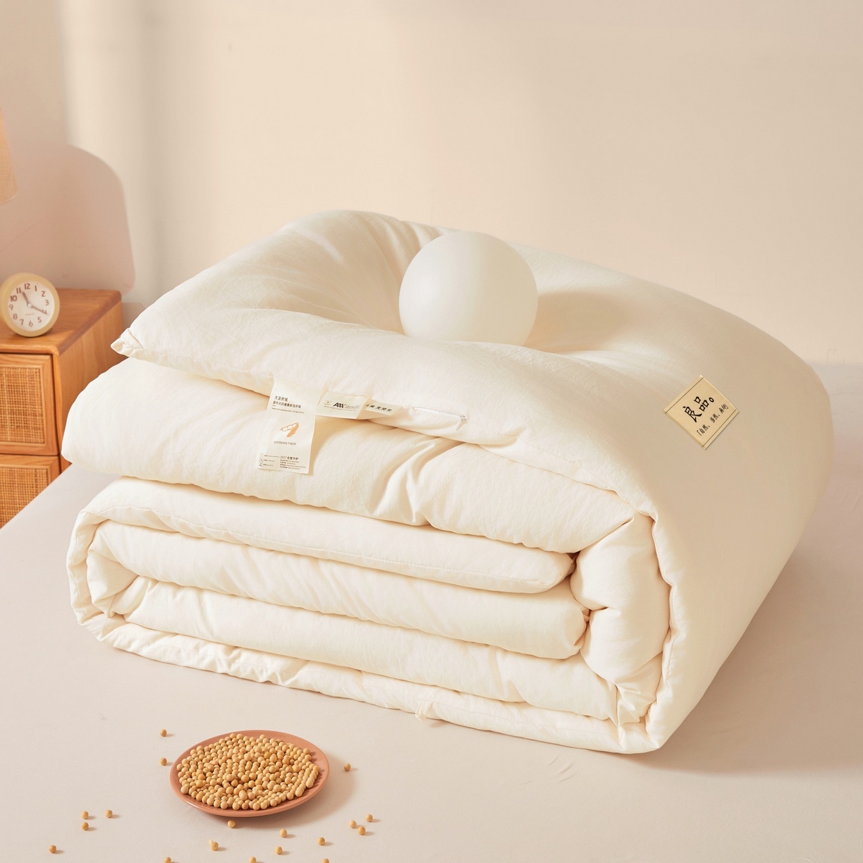 91家纺网 家纺一手货源 找家纺 （总）仁凯家纺 2025新款A类良品大豆被 春秋被 冬被 夏凉被 学生被（提供买家秀检测报告）