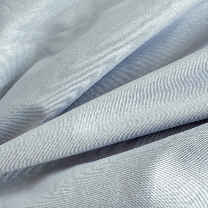 91家纺网 家纺一手货源 找家纺 眠博士 2025新款A类40支13372全棉纯棉纯色学生床三件套 浅蓝