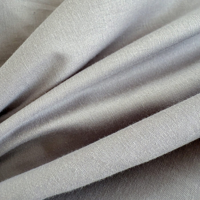 91家纺网 家纺一手货源 找家纺 眠博士 2025新款A类40支13372全棉纯棉纯色学生床三件套 银灰色