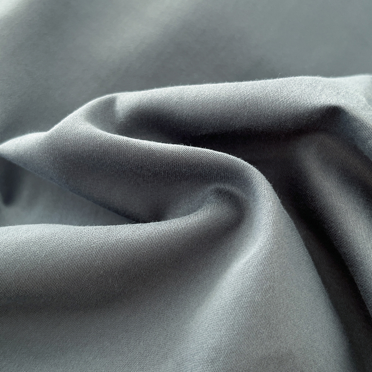 91家纺网 家纺一手货源 找家纺 三朵家纺 2025新款50支加厚全棉纯棉磨毛混搭四件套-美拉德系列 秋波蓝