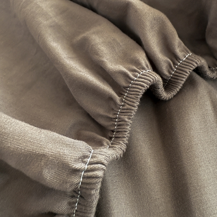 91家纺网 家纺一手货源 找家纺 眠博士 2025新款A类40支13372全棉纯棉纯色学生床三件套 春泥