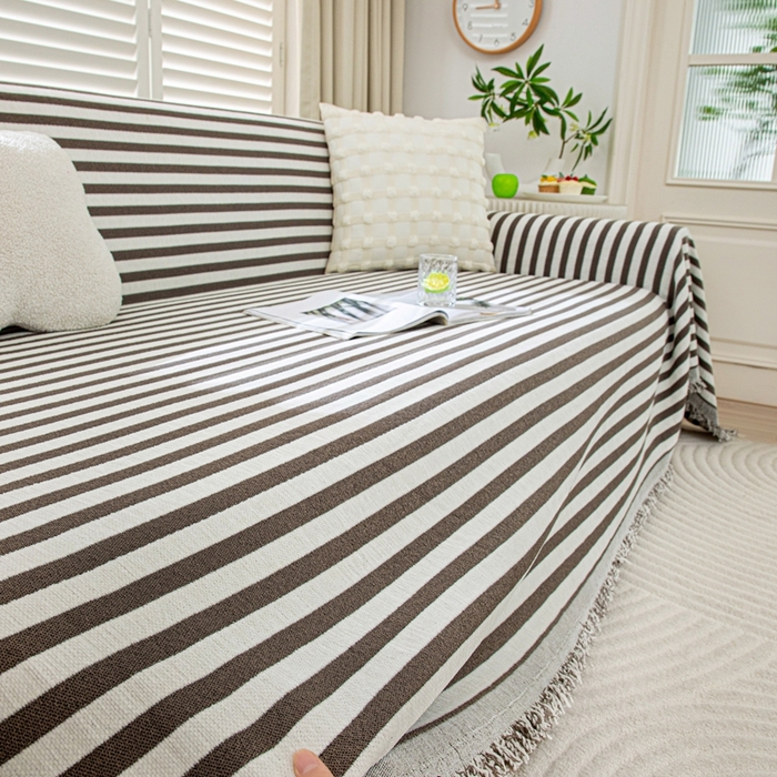 91家纺网 家纺一手货源 找家纺 （总）沐沐家纺 2026新款无印风沙发巾