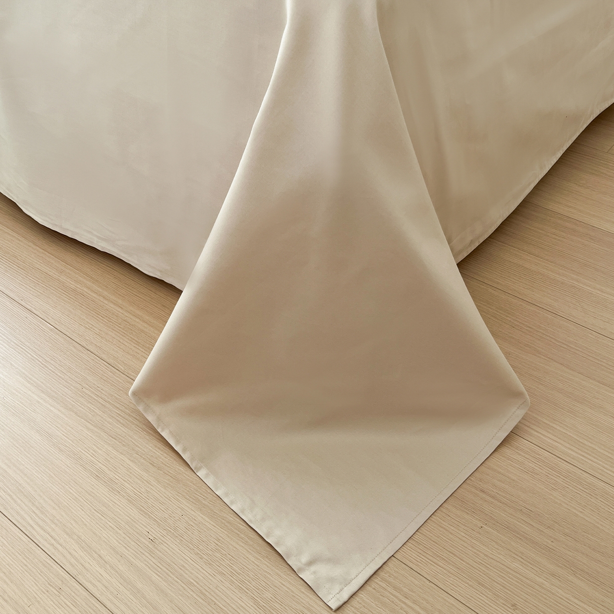 91家纺网 家纺一手货源 找家纺 三朵家纺 2025新款50支加厚全棉纯棉磨毛混搭四件套-美拉德系列 曲奇棕