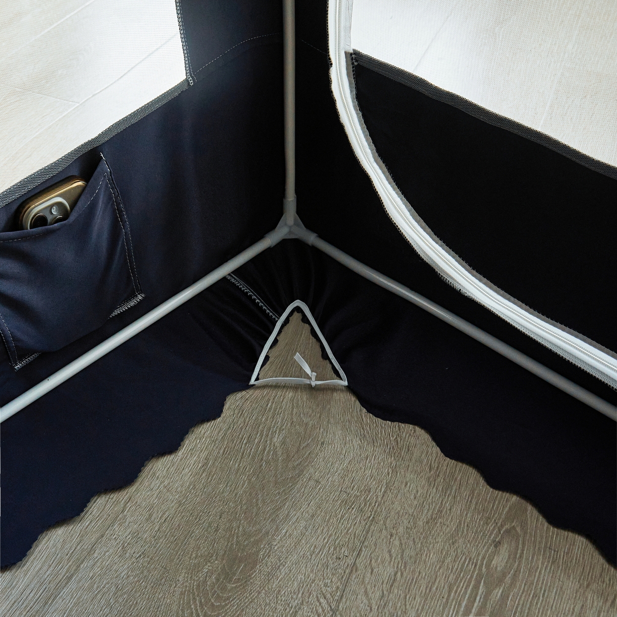 91家纺网 家纺一手货源 找家纺 艾晶美家纺有限公司 2025新款公主学生全包上下铺遮光床帘学生蚊帐 宝蓝