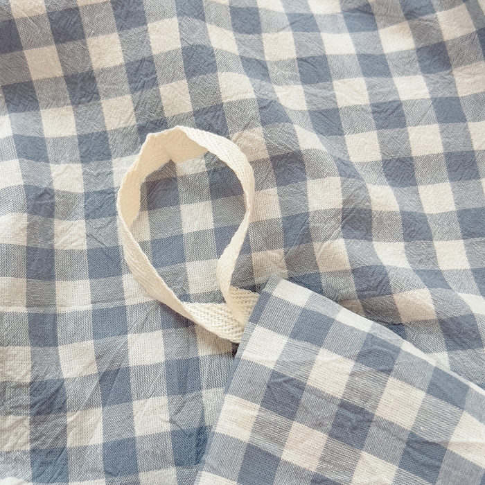 91家纺网 家纺一手货源 找家纺 宝士康家纺 2025新款亲肤水洗棉学生床笠款六件套 天蓝中格