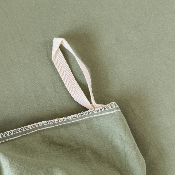 91家纺网 家纺一手货源 找家纺 宝士康家纺 2025新款亲肤水洗棉学生床笠款六件套 小绿条