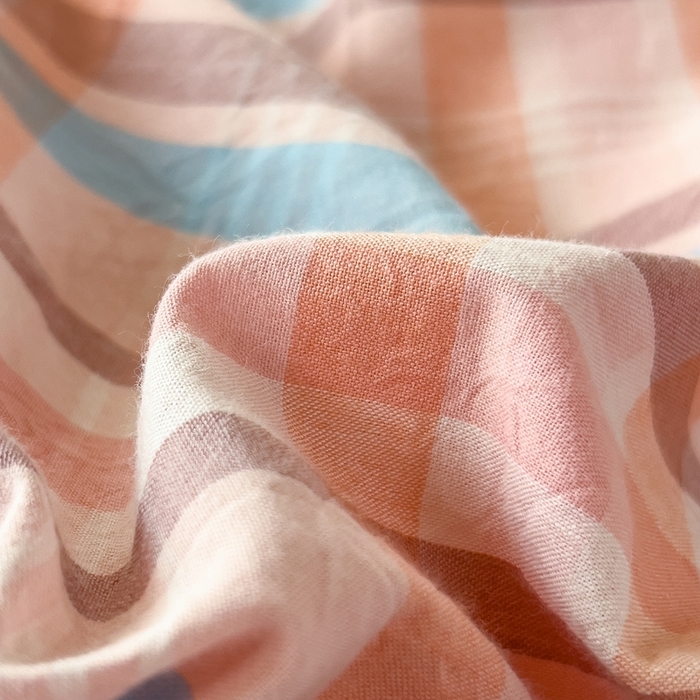 91家纺网 家纺一手货源 找家纺 宝士康家纺 2025新款亲肤水洗棉学生床笠款六件套 英伦粉