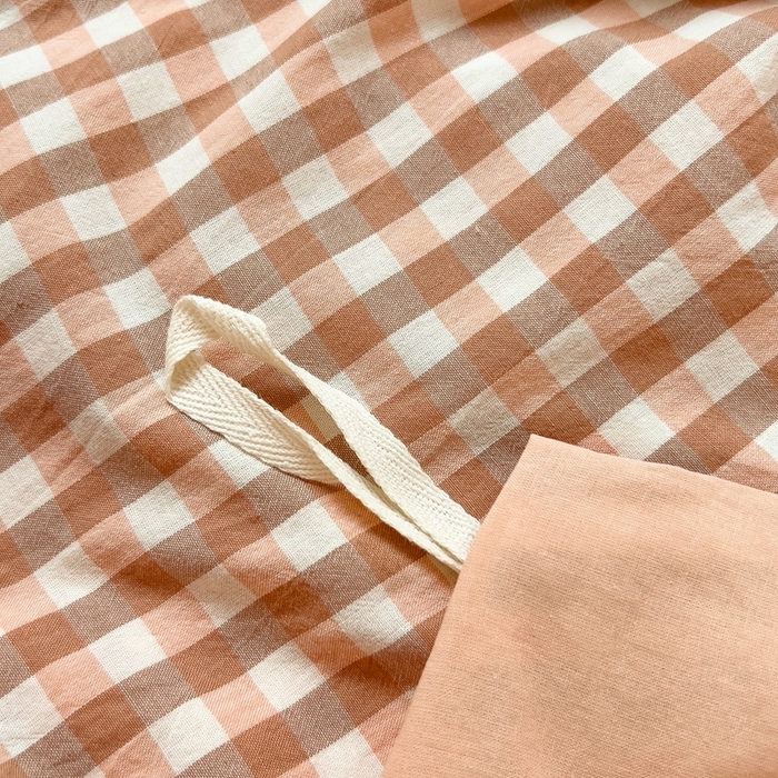 91家纺网 家纺一手货源 找家纺 宝士康家纺 2025新款亲肤水洗棉学生床笠款六件套 玉小格