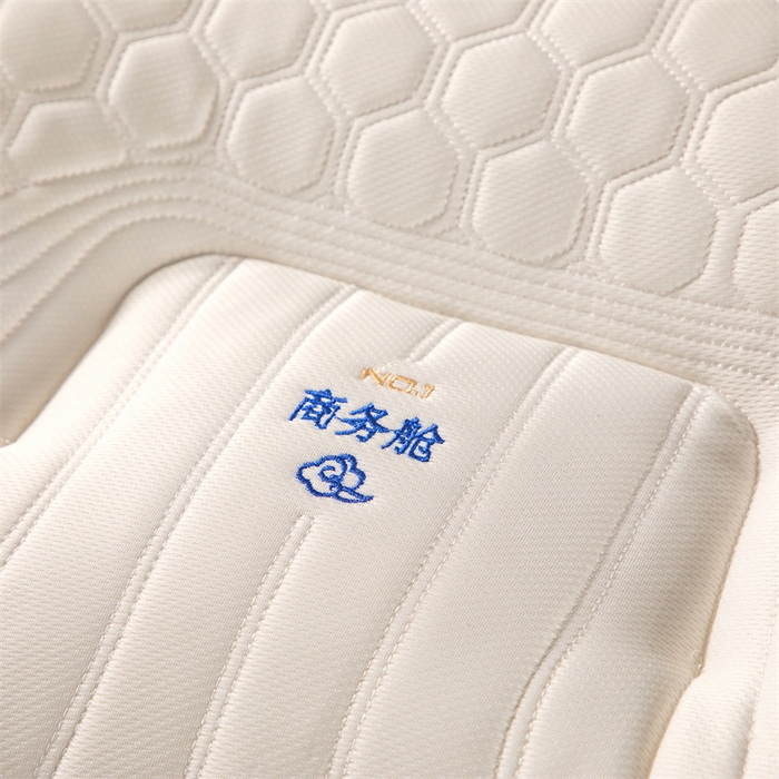 91家纺网 家纺一手货源 找家纺 （总）蝶飞舞 2025新款商务舱乳胶层护颈枕头枕芯太空舱云端舱护颈枕芯  商务舱