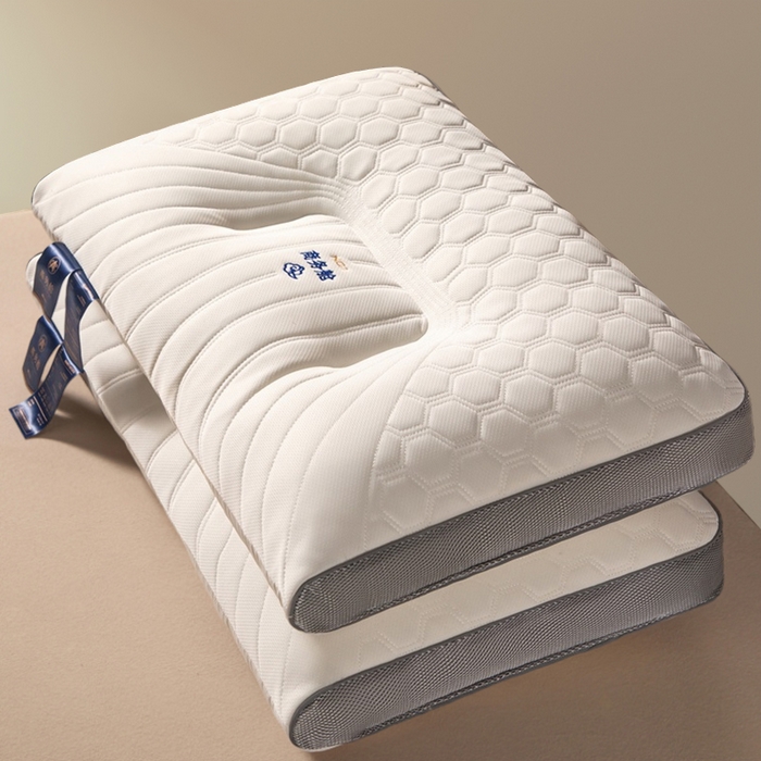 91家纺网 家纺一手货源 找家纺 （总）蝶飞舞 2025新款商务舱乳胶层护颈枕头枕芯太空舱云端舱护颈枕芯  商务舱